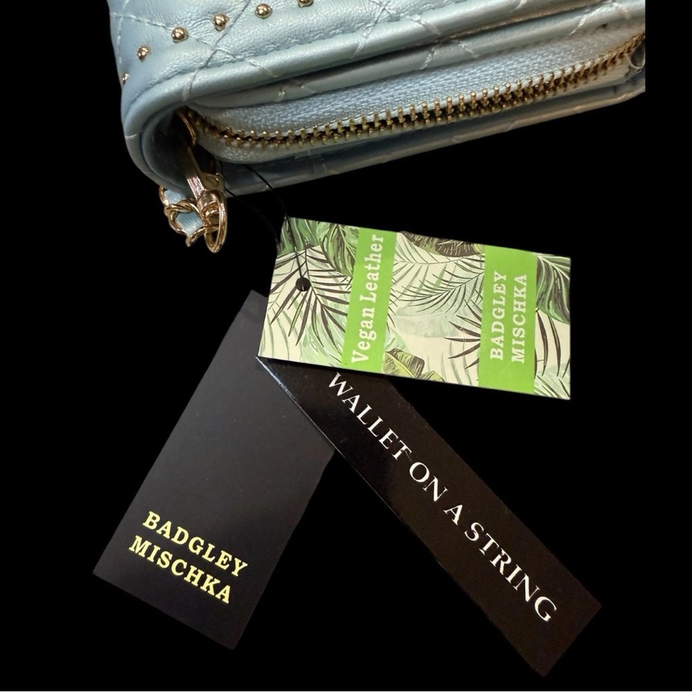 Badgley Mischka Quilted Crossbody Handbag - Picture 12 of 13
